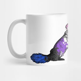 Genderfluid Pride Fox Mug